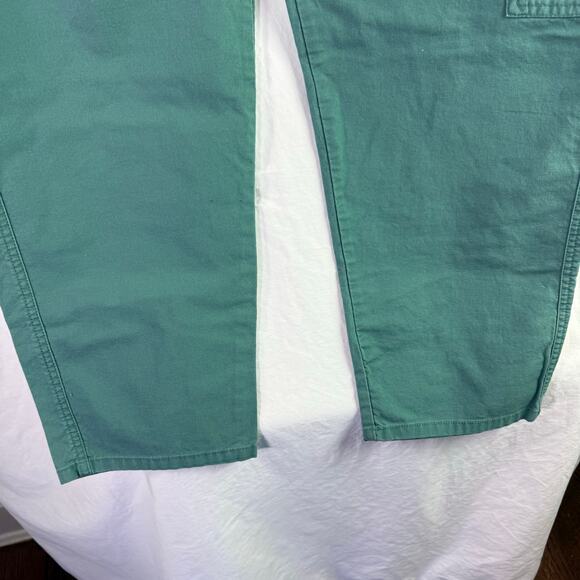 Woolrich Women's 12 Teal 100% Cotton Convertible Cargo Pants Shorts 1012WS - Picture 10 of 10